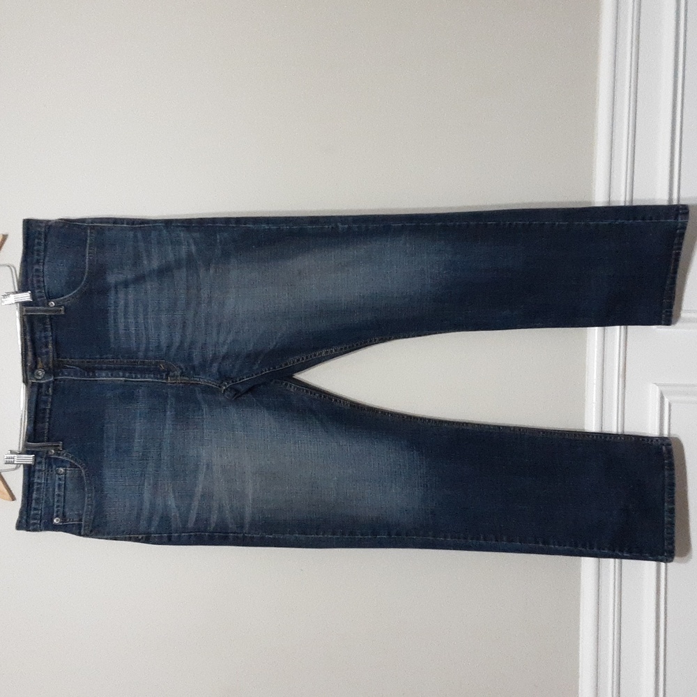 Levi's slim straight men's jean blue 40X32
